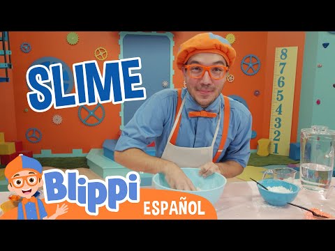 Aprendemos a hacer slime 💙 Blippi Español | Videos educativos para niños | Aprende y Juega
