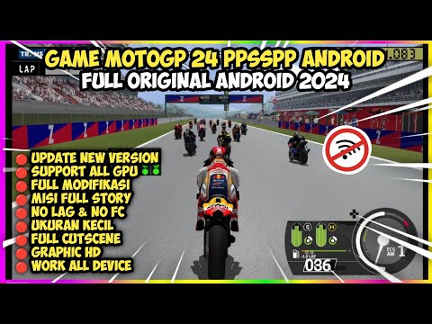 Game MotoGP 24 PPSSPP Full Offline Ukuran Kecil Di Android Terbaru 2024