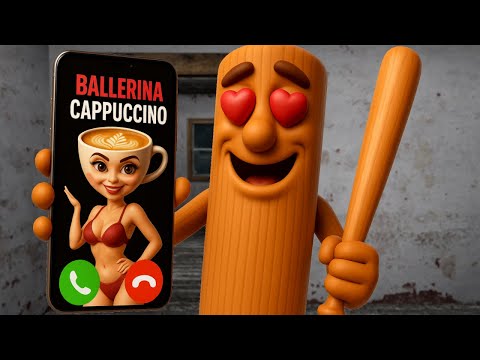 Tung Tung Sahur Love Secret with Ballerina Cappuccina in Granny House