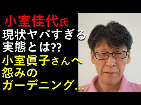 小室佳代さん、現状ヤバすぎ！眞子さん怨んで孤独のガーデニング。。。ちょっと怖いね！