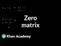 Matrix Operations and Properties