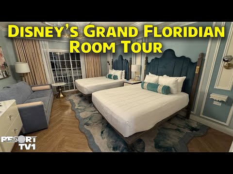 Disney's Grand Floridian Resort Standard Room Tour 2024 - Walt Disney World