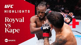 RELENTLESS KNOCKOUT! 🙌 | Brandon Royval vs Manel Kape | #UFC Fight Highlights