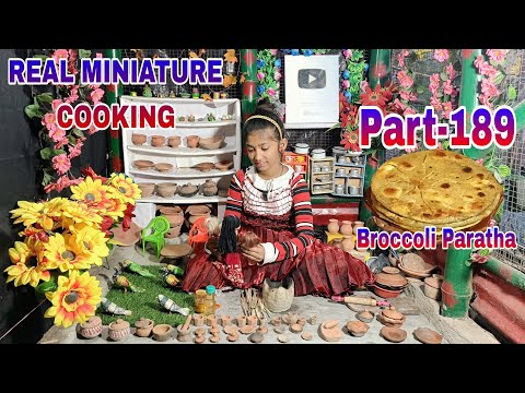 Miniature Broccoli Paratha/Miniature Broccoli Paratha Recipe/Broccoli Paratha Recipe/Broccoli Recipe