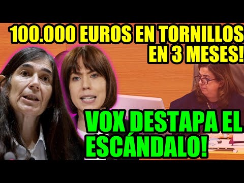 VOX ACORRALA a la MINISTRA SOCIALISTA y DESTAPA EN QUE GASTABAN EL DINERO PARA INVESTIGAR EL CANCER!