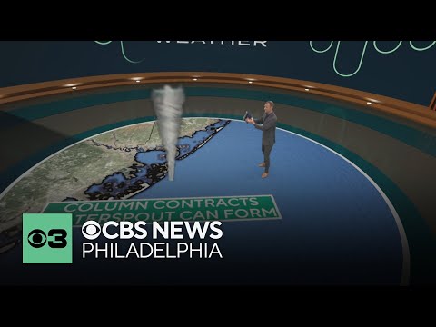 YouTube video thumbnail: Waterspout Caught on Camera Near Island Beach State Park in New Jersey. How do Waterspouts Form?