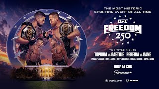 UFC Freedom 250: Topuria vs. Gaethje LIVESTREAM & FIGHT COMPANION