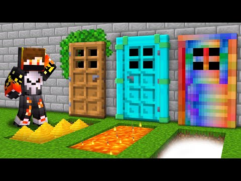 DONT ENTER THE WRONG HOLE IN MINECRAFT !!!