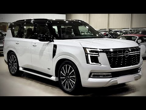 All New Nissan Patrol Platinum ( 2025 ) - 8 Seater King of Luxury SUV | White Color