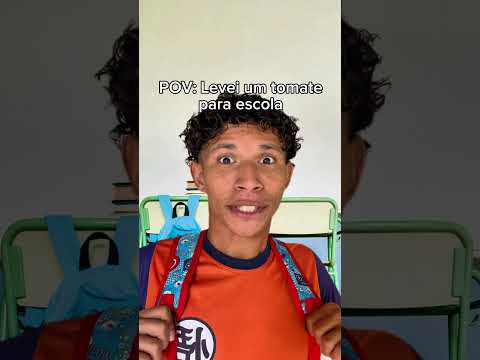 Quando meu amigo leva tomate para o lanche da escola #asmr #humor #asmrbr