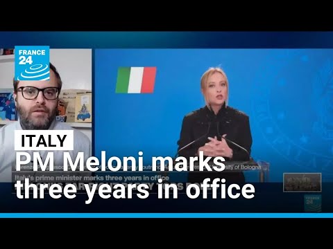YouTube video thumbnail: Italy’s PM Meloni Marks Three Years in Office: Analysis by Youtrend Founder Lorenzo Pregliasco