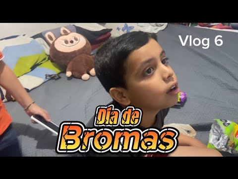 Un día de bromas / vlog 6* #parati #bromas #JAJJA #losbelgaz