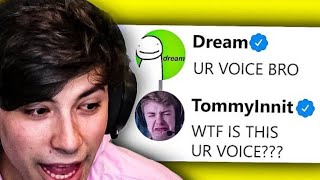 GEORGE Revealed His Real Voice On stream #minecraft #shorts #georgenotfound #dream