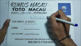 PREDIKSI MACAU HARI INI 8 APRIL 2024 | PREDIKSI TOTOMACAU.COM HARI INI | RUMUSAN AS EKOR MACAU