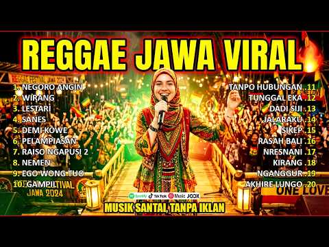MUSIK REGGAE FULL ALBUM, Top 20 Lagu Jawa Terpopuler 2026 Teman Kerja, Teman Bersantai Sambil Ngopi