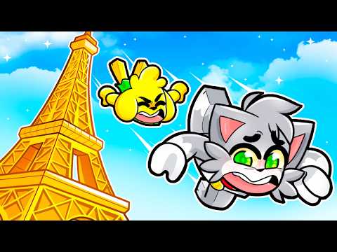 ¡SALTAMOS de la TORRE MÁS ALTA de ROBLOX! 😱 MOMENTOS DIVERTIDOS con LOS COMPAS 😂