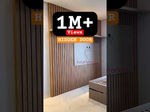 Hidden Doors 🚪 idea #interiordesign #shorts