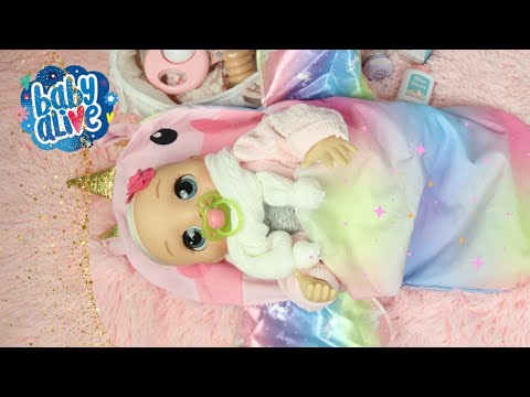 BABY ALIVE BRASIL- Arrumando a Bolsinha e Cuidando da Minha Boneca Baby Alive Laurinha