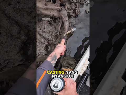 GAK SENGAJA DEK4T DENGAN PREDATOR G4NAS ⁉️😱 #shorts #rickyrawa #fishing