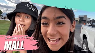 We Snuck Out to the Mall Without Permission… 😳🛍️