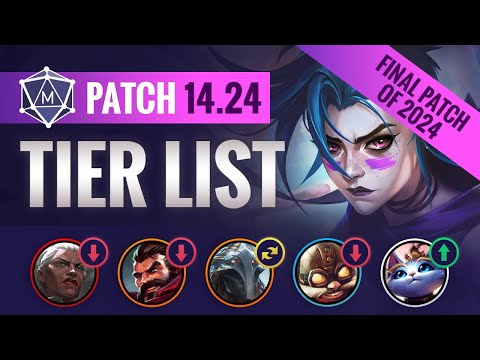 NEW TIER LIST Predictions for Patch 14.24 | League of Legends