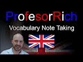 Vocabulary Note-Taking Strategies