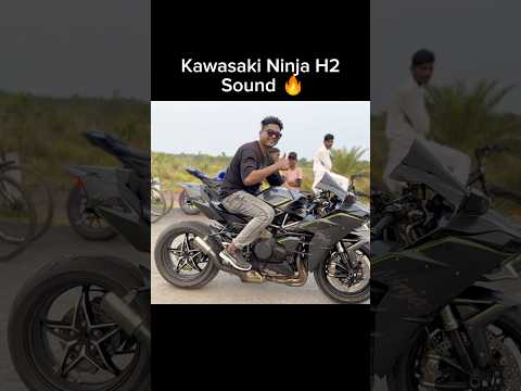 Kawasaki Ninja H2 Sound 🔥 || @TheOffBeatGuy