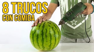 8 trucos con comida para impresionar más virales de internet (RECOPILACIÓN)