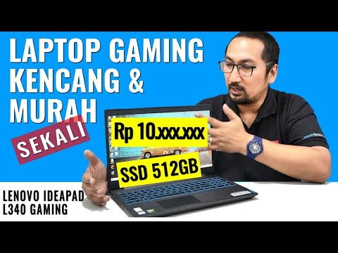 (INDONESIAN) Review Lenovo Ideapad L340 Gaming: Laptop Gaming Intel 9th Gen Termurah, SSD 512GB - Indonesia