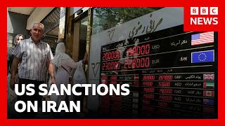 YouTube video thumbnail: US Announces new Sanctions on Iran