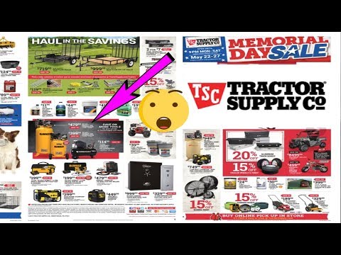 Tractor Supply Memorial Day Sale 07 2021