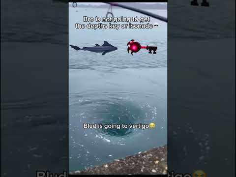 Fisher thinks they’re in fisch 🎣 #roblox #fisch #whirlpool