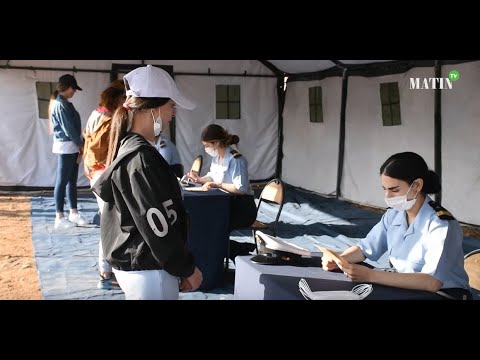 Video : Service militaire 2022 : sélection et incorporation des appelés à Benslimane