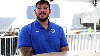 Roger Carreon at Boise State Football Media Day