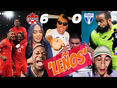HONDURAS HUMILLADA por Canadá: Tiktokers y Periodistas EXPLOTAN contra la Selección 🔥😡