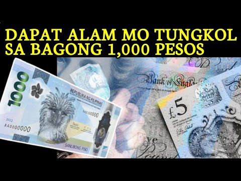 BANSANG GUMAGAMIT NG POLYMER NA PERA | BAGONG 1,000 PESOS Kienn Thoughts