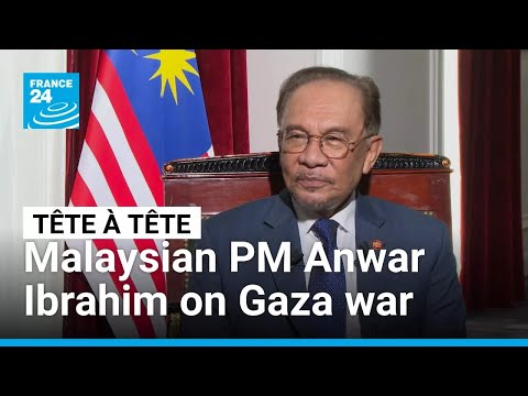 YouTube video thumbnail: 'I'm not a Lackey Allowing Israel to Continue in Gaza With Impunity,' Malaysian PM Says