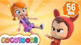 Se você está contente e mais música infantil de Lea e Pop em português 😄👋 Cocotoons Brasil
