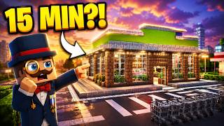 Kann ich einen Supermarkt in unter 15 Minuten bauen? 🛒😳