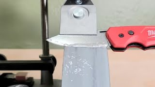 Perfect Edge Knife Sharpening Apex #razoredge #sharp #sharpening #apex @TormekSharpening