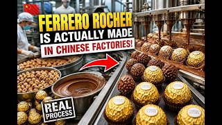 How Ferrero Rocher Is Made in Chinese Factories | China Chocolate Production Process