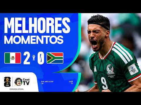 México 2 x 0 África do Sul