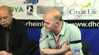 DHC Rheinland - HSG Ahlen-Hamm  Pressekonferenz am 13.5.2011