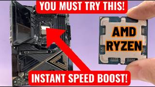 Quickest AMD Ryzen FREE SPEED BOOST ever!