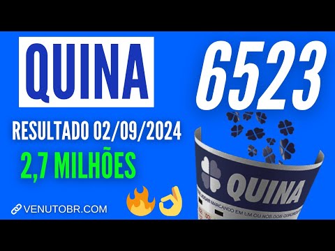 🍀 Resultado Quina 6523