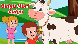 गैया मेरी गईया - Gaiya Meri Gaiya | Hindi Rhymes | Kids Rhyme | Best Kids Songs