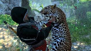 Assassin's Creed 4 Black Flag Unarmed Master vs Principe Guards with Pirate Capitan Outfit