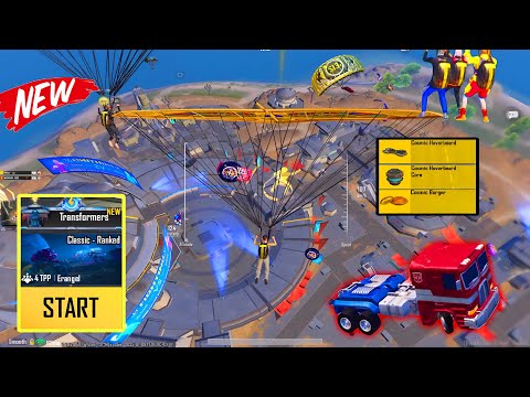 😱NEW Transformers Update in PUBG MOBILE🔥Cosmic Hoverboard & More 🥵| SAMSUNG,A7, A8,J4,15,J6,17,J2,J3