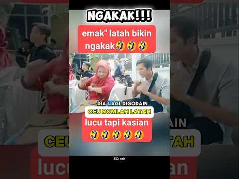 Realita Punya Emak Latah Guys 😂