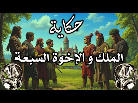 الملك والإخوة السبعة - من روائع الحكايات الخيالية - قصص قبل النوم